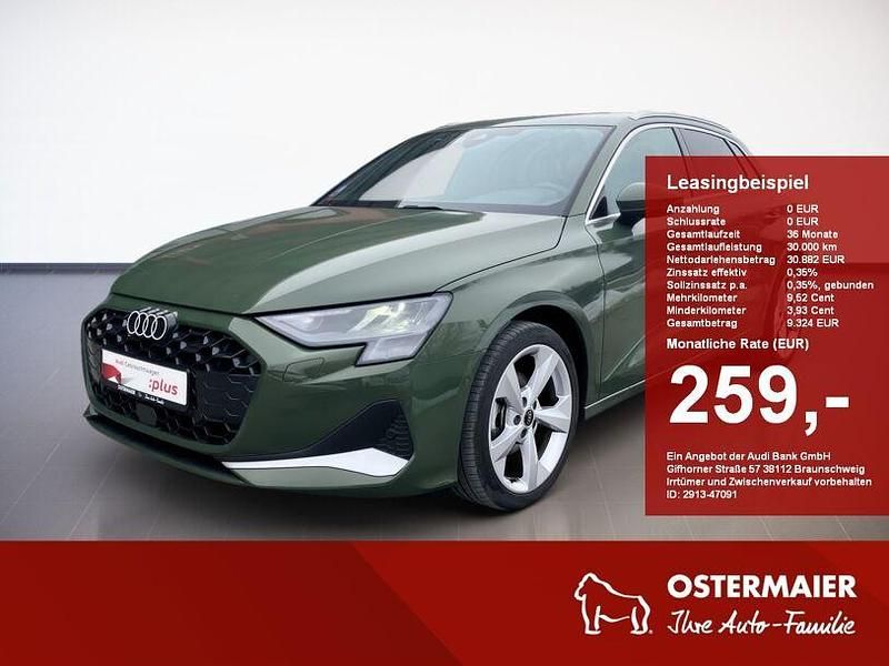 Distriktgrün Gebraucht 2025 Audi A3 Advanced Plus Limousine | 31.980 € (Superpreis) - Bild 1/4