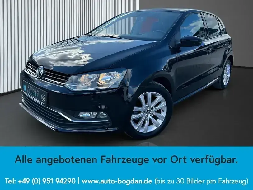 Gebraucht VW Polo Comfortline 90 PS (66 kW) 2017 Deep black perleffekt (metallic) Limousine