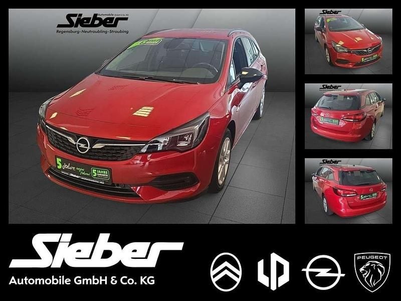 Chili rot Gebraucht 2021 Opel Astra Edition Kombi | 13.790 € (Guter Preis) - Bild 1/4
