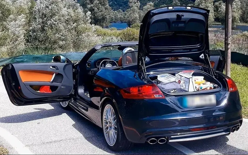 Gebraucht Audi TT Roadster Ambiente 272 PS (200 kW) 2008 Schwarz Cabrio