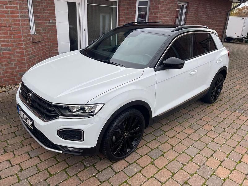 Weiß Gebraucht 2022 VW T-Roc Sportline SUV | 23.999 € (Guter Preis) - Bild 1/4