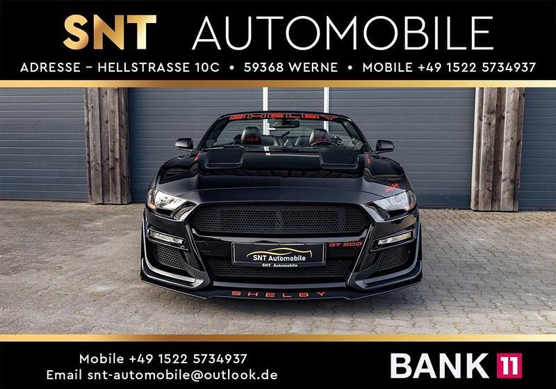 Gebraucht Ford Mustang GT 466 PS (342 kW) 2018 Schwarz Cabrio