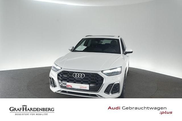 Gebraucht Audi Q5 S-Line 367 PS (269 kW) 2023 Gletscherweiß metallic SUV