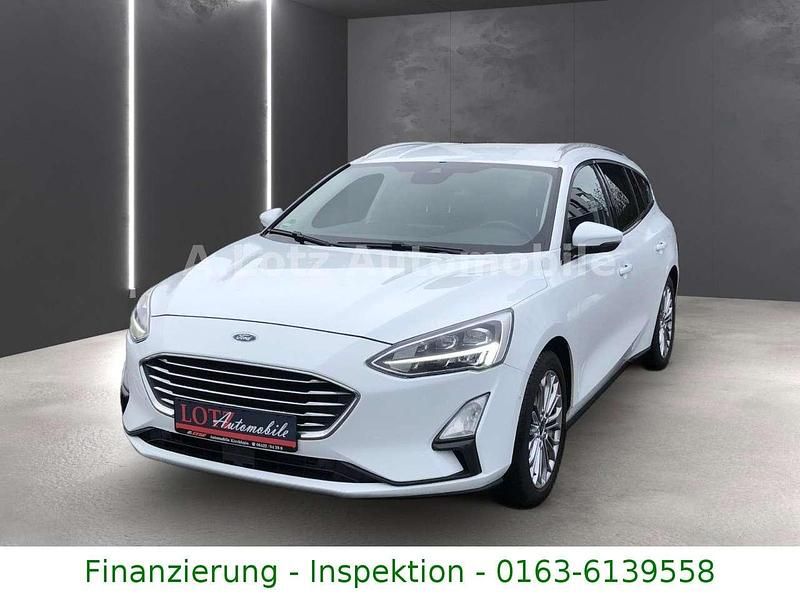 Gebraucht Ford Focus Titanium 125 PS (91 kW) 2019 Weiß Kombi