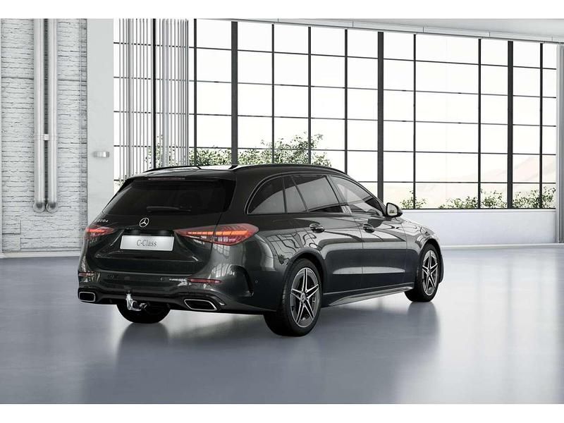 Gebraucht Mercedes C220 AMG line 200 PS (147 kW) 2024 Metalliclack graphitgrau Kombi