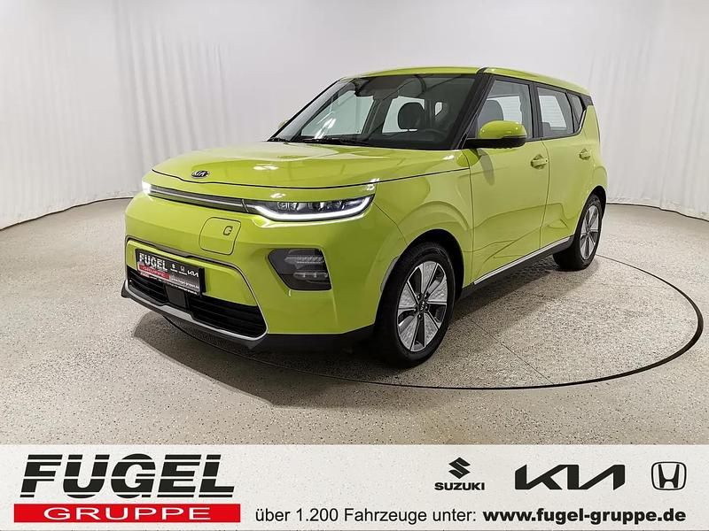(cej) space cadet green Gebraucht 2021 Kia Soul EV Edition 7 SUV | 16.499 € (Fairer Preis) - Bild 1/4