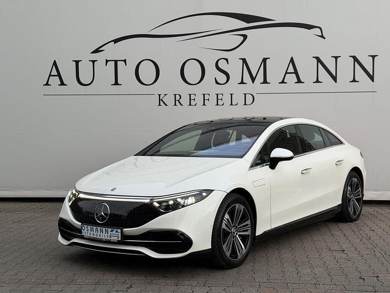 Weiß Gebraucht 2022 Mercedes EQS450+ Electric Art Limousine | 52.950 € (Superpreis) - Bild 1/4