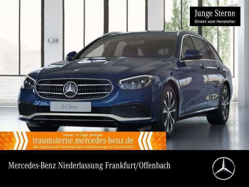 Blau Gebraucht 2022 Mercedes E300 Avantgarde Limousine | 37.490 € (Guter Preis) - Bild 1/3