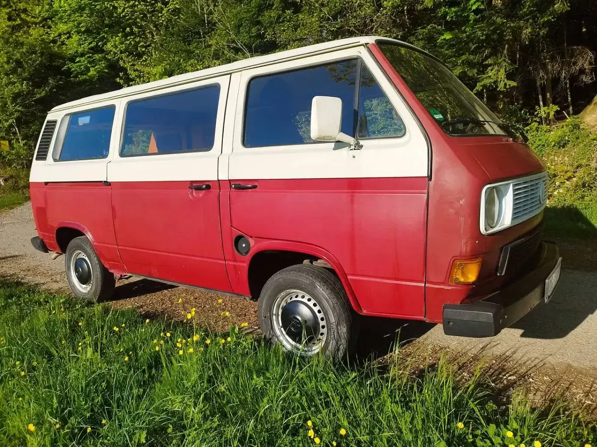Gebraucht VW Transporter 95 PS (69 kW) 1989 Rot Van