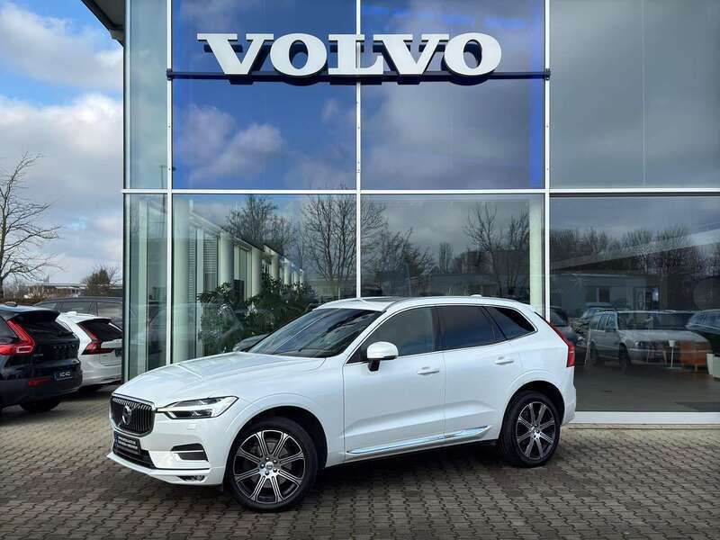 Crystal white pearl Gebraucht 2018 Volvo XC60 Inscription SUV | 31.600 € (Fairer Preis) - Bild 1/4