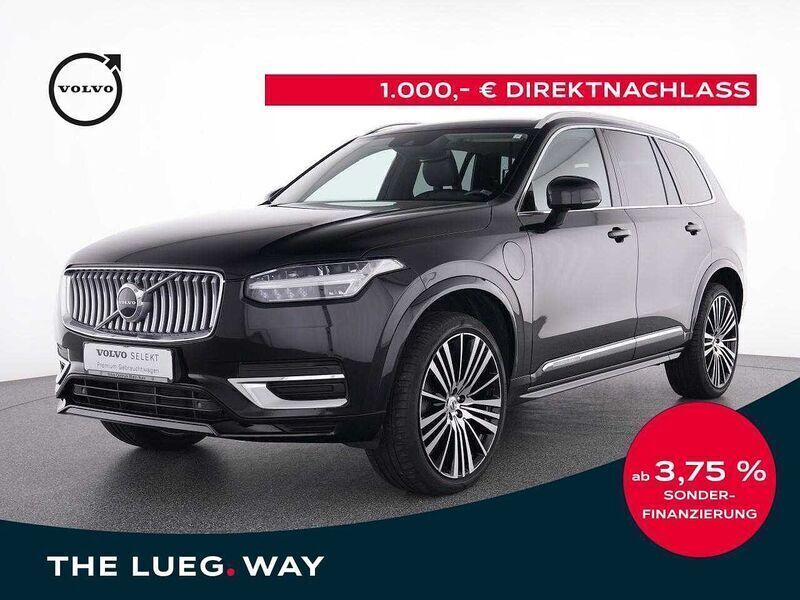 Schwarz Gebraucht 2021 Volvo XC90 Inscription SUV | 42.990 € (Superpreis) - Bild 1/4