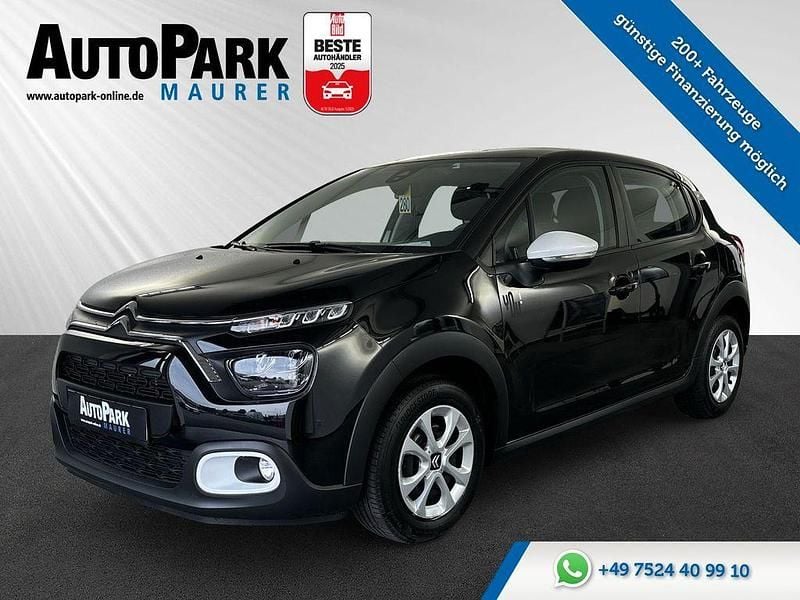 Schwarz Gebraucht 2024 Citroën C3 PureTech Kleinwagen | 11.998 € (Superpreis) - Bild 1/4