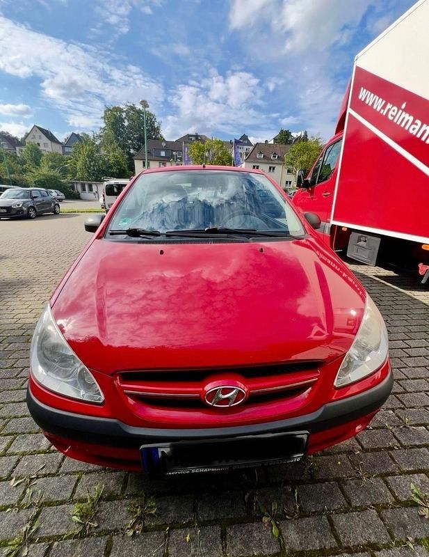 Rot Gebraucht 2008 Hyundai Getz Kleinwagen | 650 € (Superpreis) - Bild 1/4