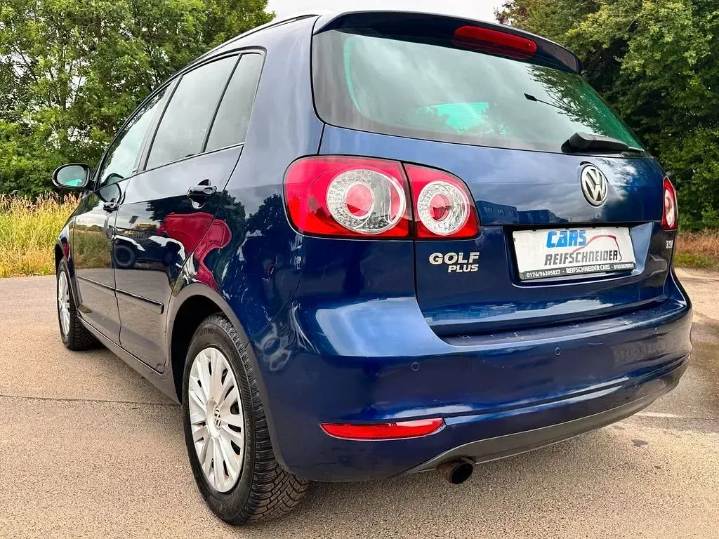 Gebraucht VW Golf Plus Cross Style 105 PS (77 kW) 2011 Blau Van / Kleinbus