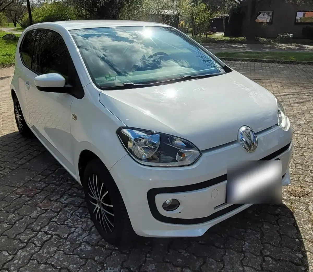 Gebraucht VW up! 60 PS (44 kW) 2014 Weiß Kleinwagen