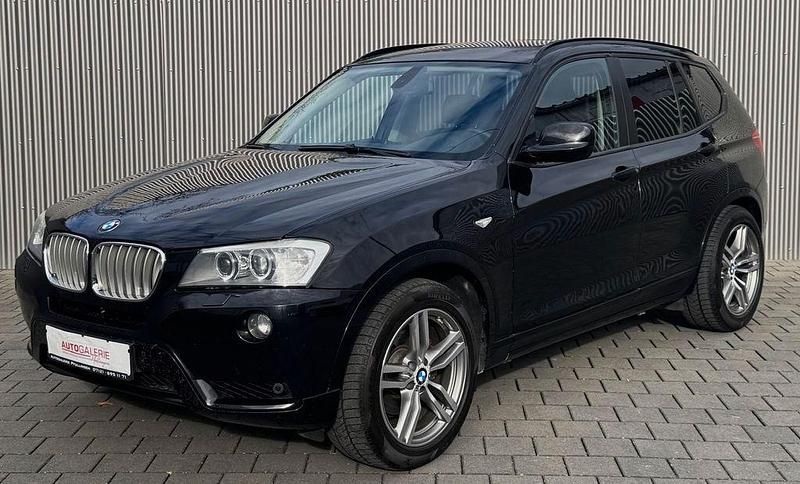 Schwarz Gebraucht 2011 BMW X3 Sport Line SUV | 12.900 € (Etwas zu teuer) - Bild 1/4