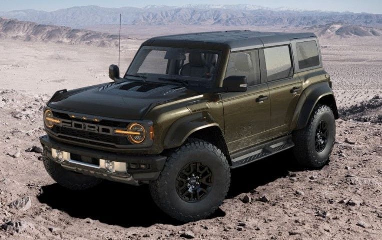 Schwarz Gebraucht 2024 Ford Bronco Raptor SUV | 89.000 € - Bild 1/4