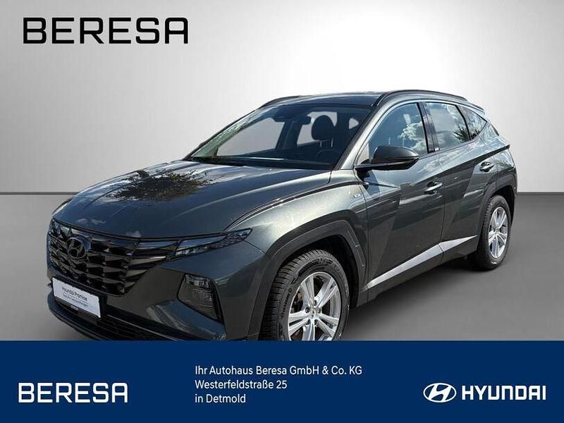 Amazon grey Gebraucht 2022 Hyundai Tucson Select SUV | 21.490 € (Superpreis) - Bild 1/4