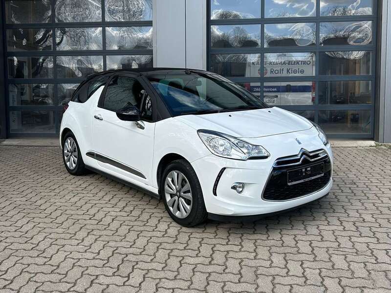 Polarweiss Gebraucht 2013 DS Automobiles DS3 Cabriolet Chic Cabrio | 9.785 € - Bild 1/4