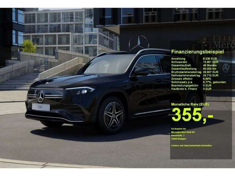 Schwarz Gebraucht 2022 Mercedes EQB250 AMG SUV | 32.290 € (Guter Preis) - Bild 1/3