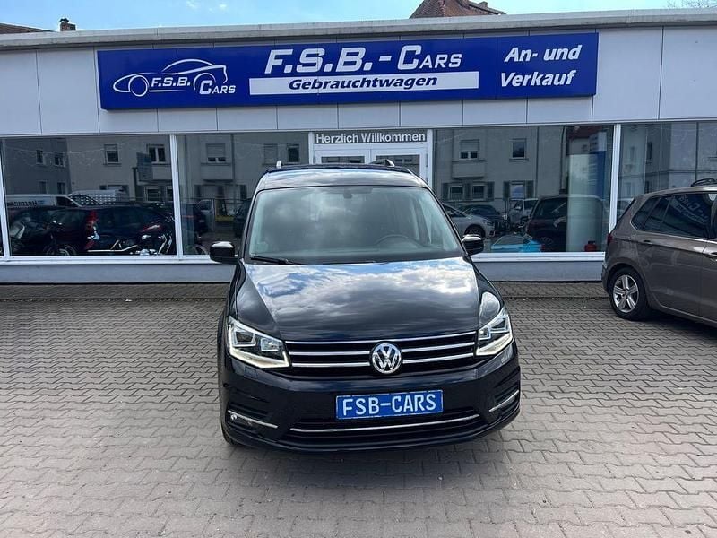 Gebraucht VW Caddy Highline 131 PS (96 kW) 2019 Schwarz Van / Kleinbus