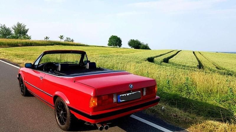 Gebraucht BMW 320 Cabriolet 129 PS (94 kW) 1988 Rot Cabrio