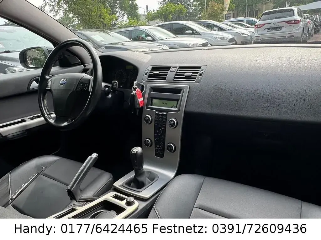 Gebraucht Volvo V50 145 PS (106 kW) 2008 Schwarz Kombi