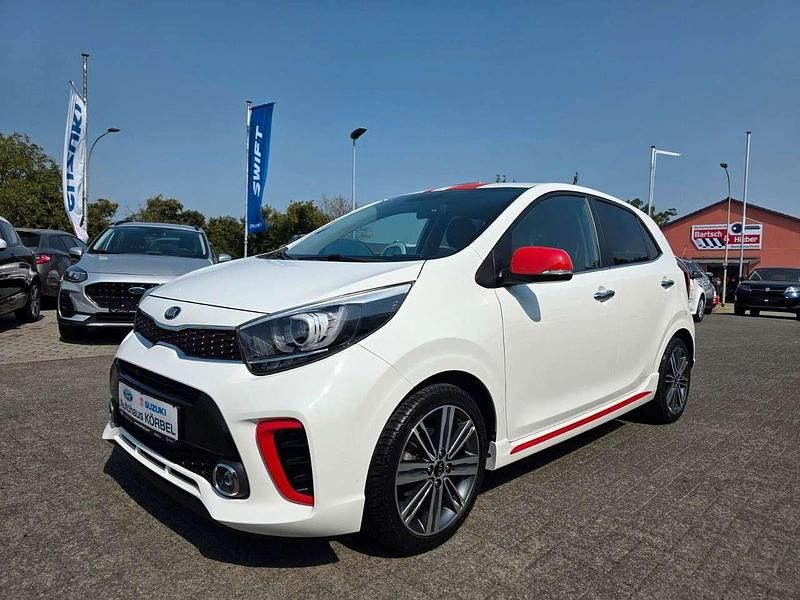 Weiß Gebraucht 2018 Kia Picanto GT-Line Kleinwagen | 13.490 € (Fairer Preis) - Bild 1/3
