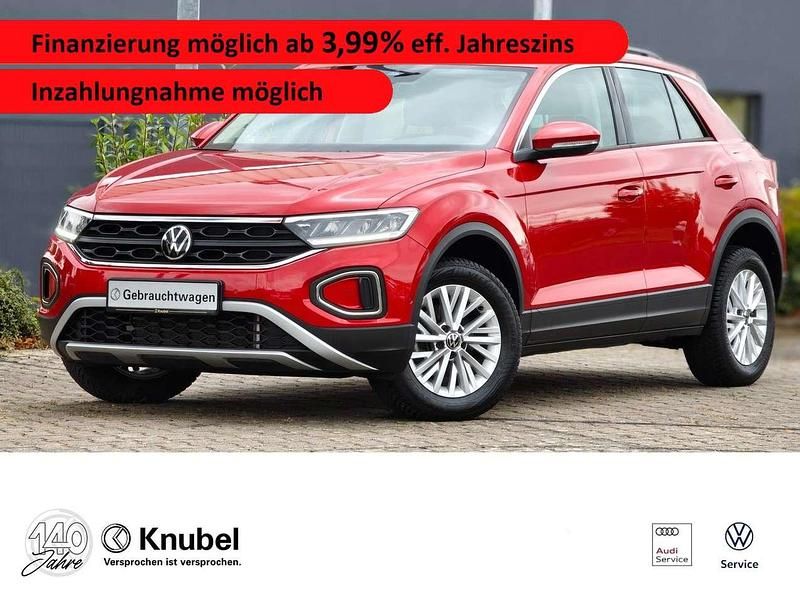Kings red metallic Gebraucht 2022 VW T-Roc Life SUV | 21.249 € (Fairer Preis) - Bild 1/4