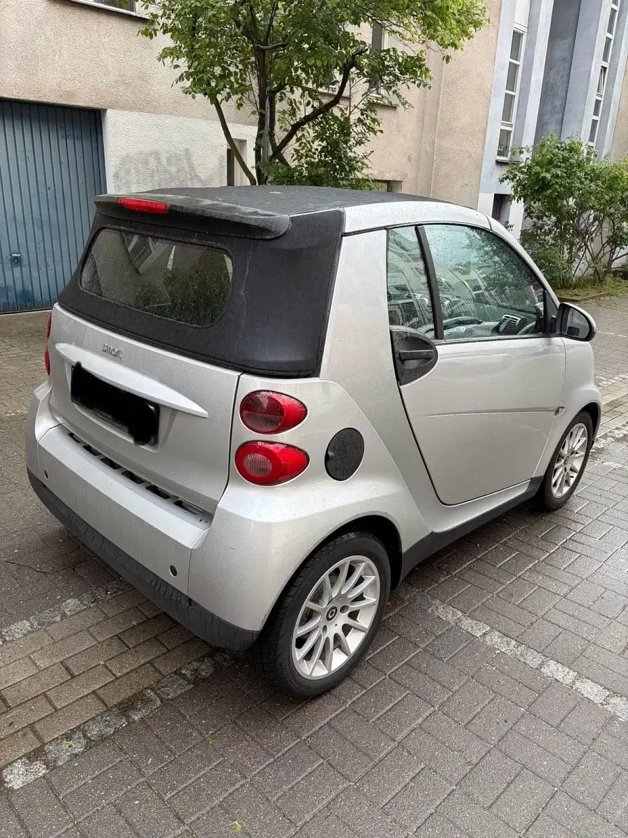 Używany Smart ForTwo Cabrio 71 KM (52 kW) 2007 Srebrny Kabriolet