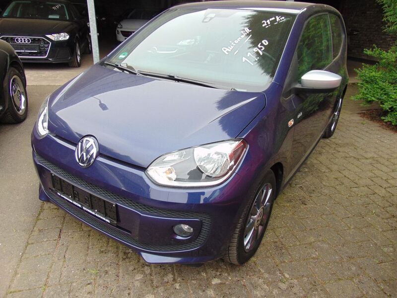 Blau Gebraucht 2015 VW up! CLUB Kleinwagen | 10.950 € (Etwas zu teuer) - Bild 1/4