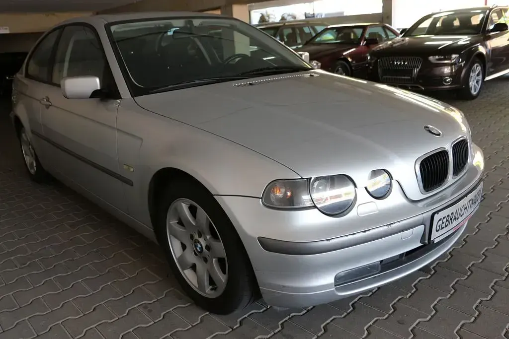 Brugt BMW 316 Compact 116 HK (85 kW) 2002 Sølv Hatchback
