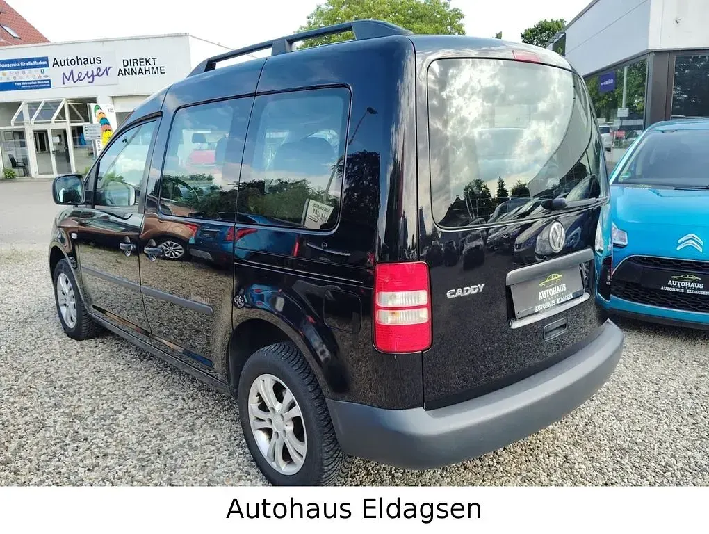 Gebraucht VW Caddy 86 PS (63 kW) 2012 Schwarz Van / Kleinbus