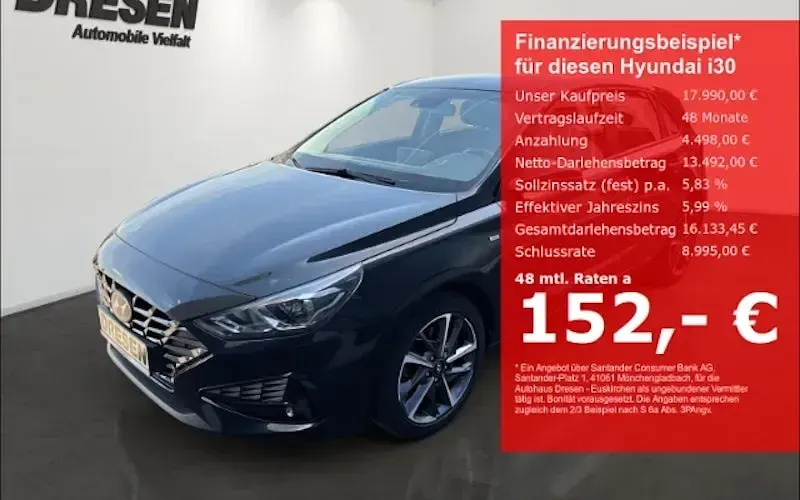 Gebraucht Hyundai i30 Trend 160 PS (117 kW) 2022 Limousine