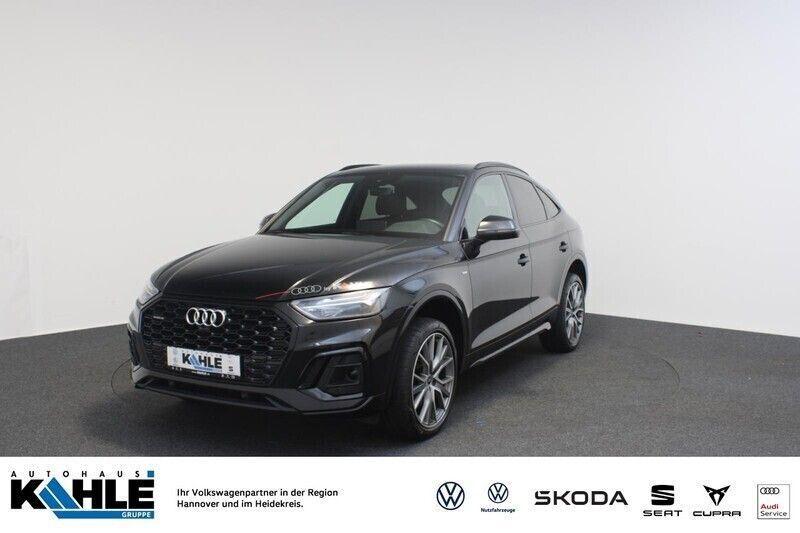 Schwarz Gebraucht 2021 Audi Q5 Sportback S-Line SUV | 53.750 € (Teuer) - Bild 1/4