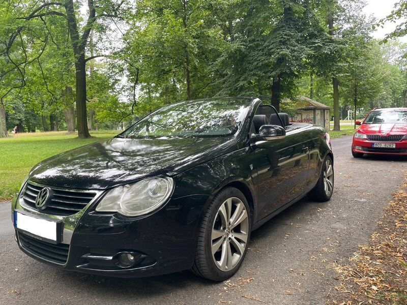 Schwarz Gebraucht 2007 VW Eos Individual Cabrio | 2.999 € (Guter Preis) - Bild 1/4