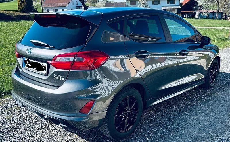 Gebraucht Ford Fiesta ST-Line 101 PS (74 kW) 2018 Grau Kleinwagen