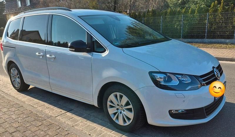 Gebraucht VW Sharan 177 PS (130 kW) 2013 Weiß Van / Kleinbus