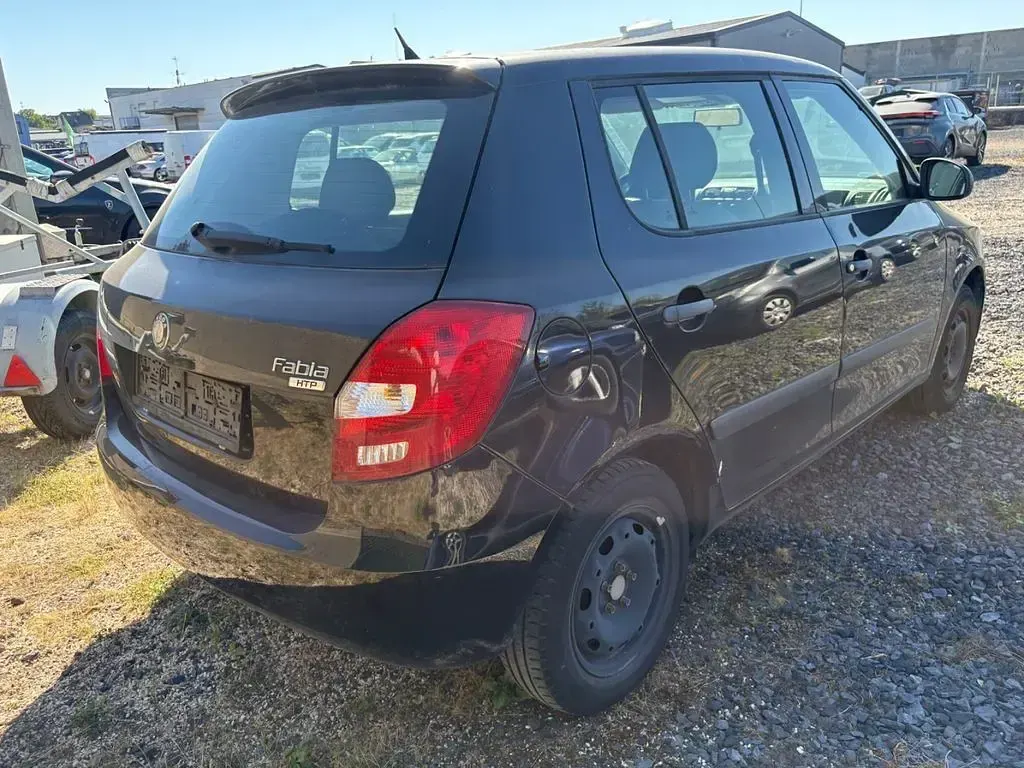 Gebraucht Skoda Fabia 69 PS (50 kW) 2007 Schwarz Limousine