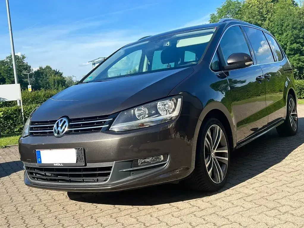Gebraucht VW Sharan Highline 177 PS (130 kW) 2014 Schwarz Van / Kleinbus
