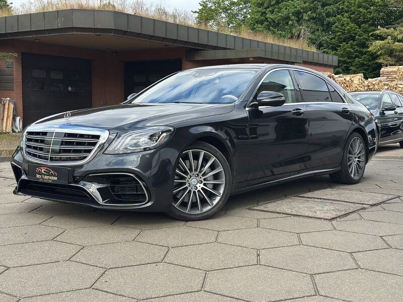 Magnetitschwarz metalliclack Gebraucht 2015 Mercedes S63 AMG AMG Limousine | 43.900 € (Teuer) - Bild 1/4