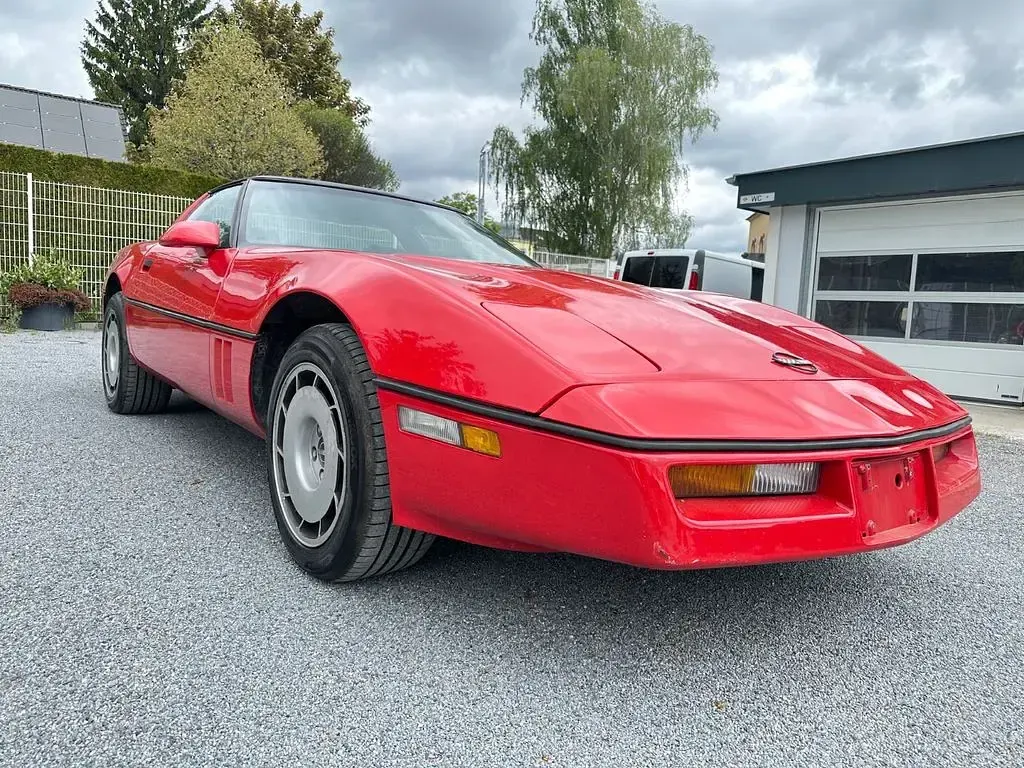 Gebraucht Chevrolet Corvette C4 243 PS (178 kW) 1984 Rot Cabrio