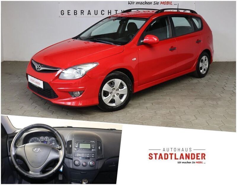 Rot Gebraucht 2010 Hyundai i30 Edition+ Kombi | 3.990 € (Fairer Preis) - Bild 1/4