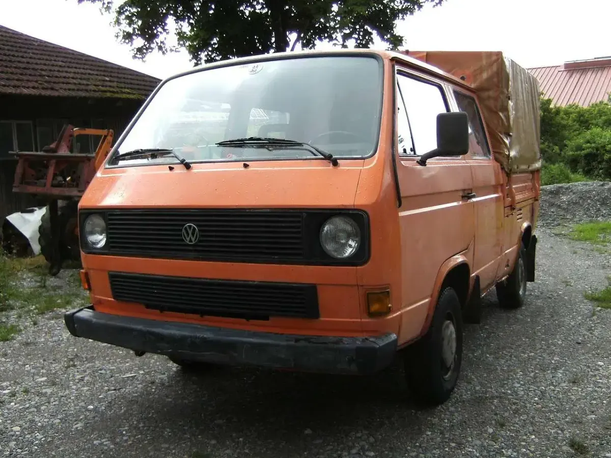 Gebraucht VW T3 50 PS (36 kW) 1987 Orange Van