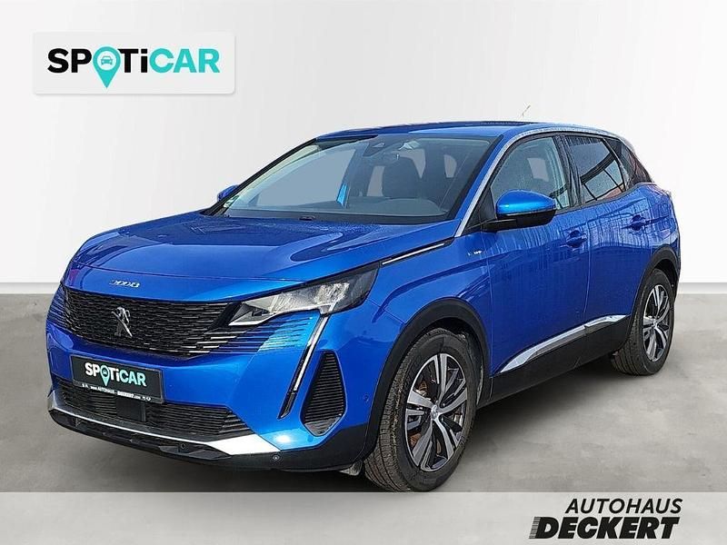 Blau Gebraucht 2021 Peugeot 3008 Allure SUV | 24.990 € (Fairer Preis) - Bild 1/4