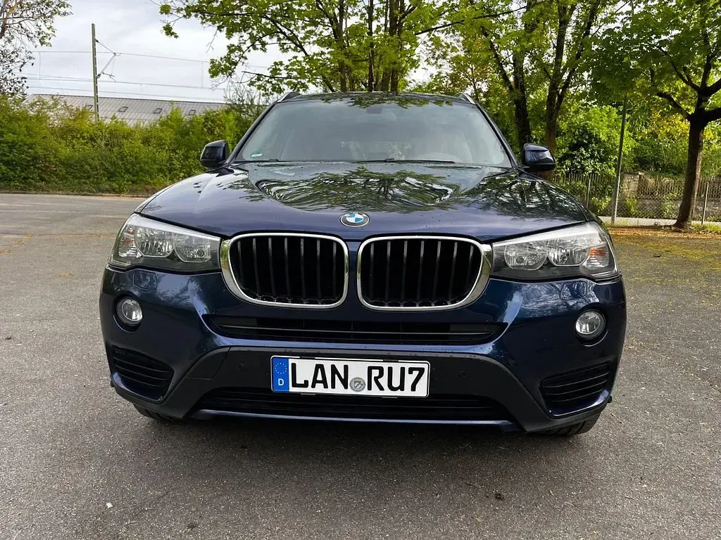 Gebraucht BMW X3 xLine 190 PS (139 kW) 2014 Blau SUV