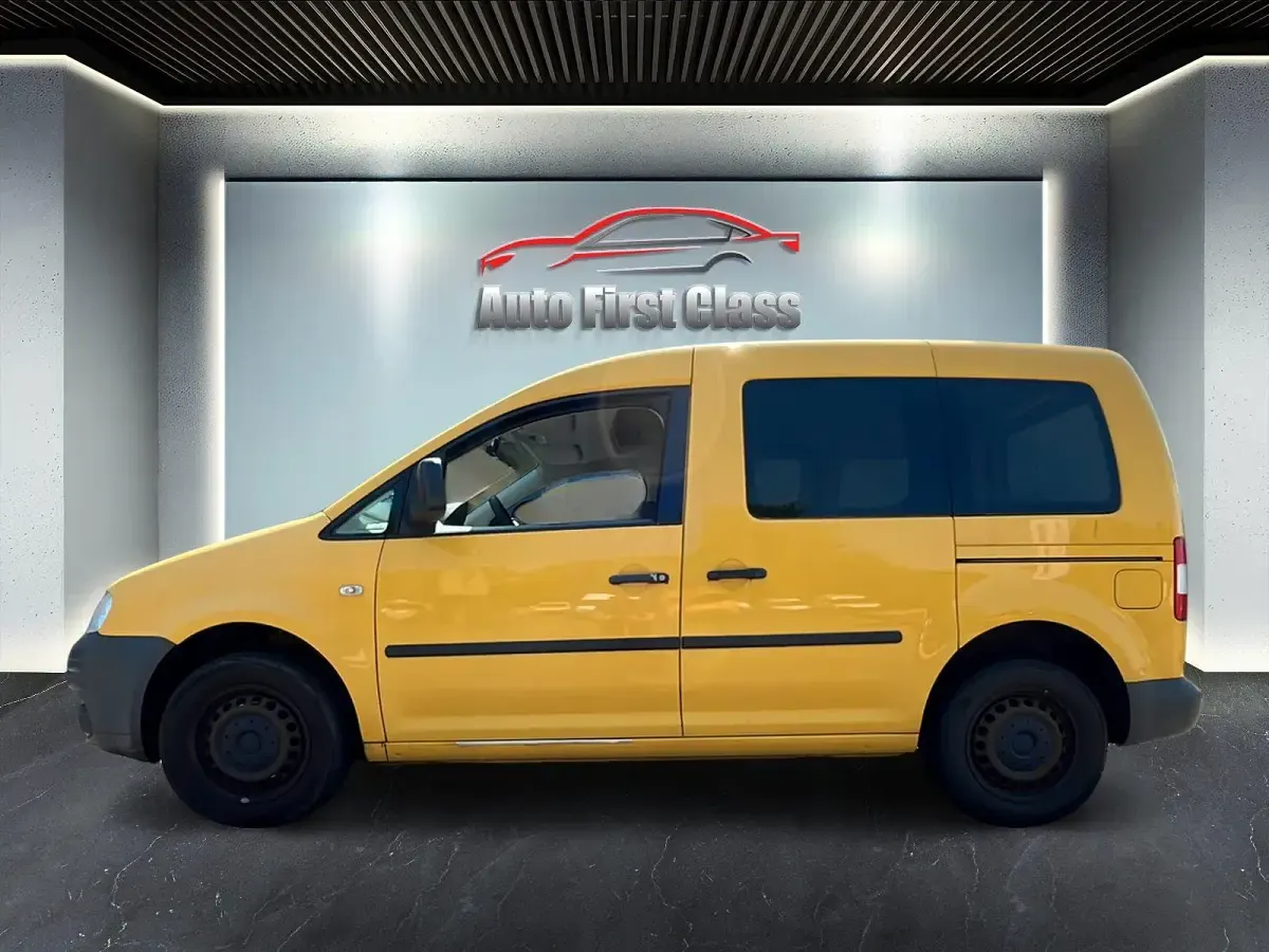 Gebraucht VW Caddy 69 PS (50 kW) 2007 Gelb Van / Kleinbus