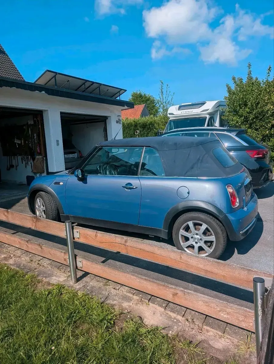 Gebraucht Mini Cooper Cabriolet 116 PS (85 kW) 2008 Blau Cabrio