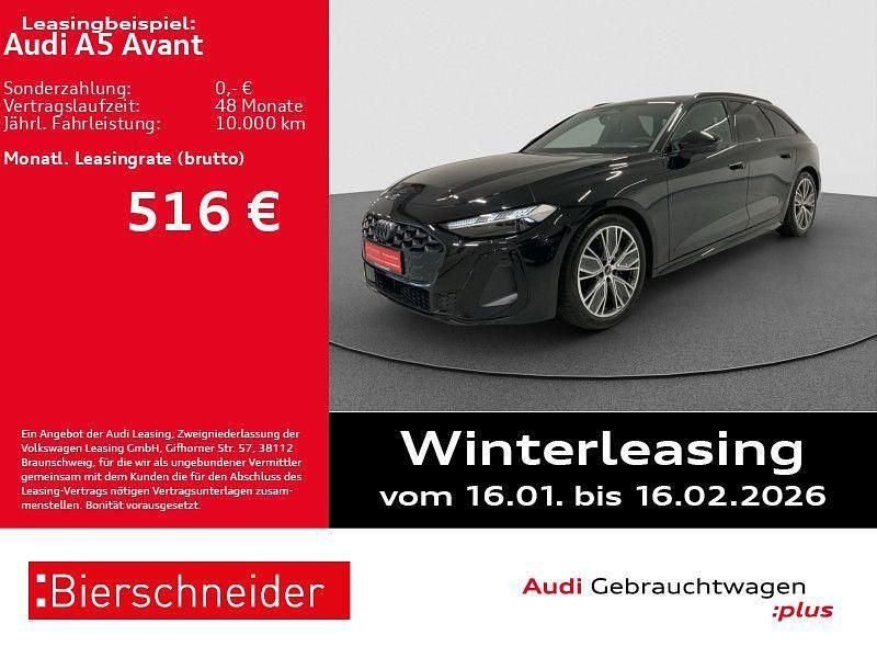 Schwarz Gebraucht 2024 Audi A5 S-Line Kombi | 59.950 € (Etwas zu teuer) - Bild 1/3