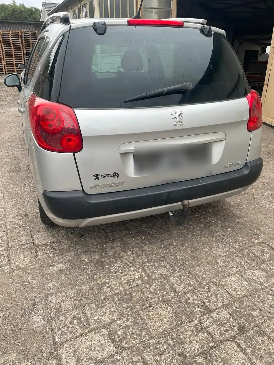 Gebraucht Peugeot 206 95 PS (69 kW) 2007 Silber Kombi